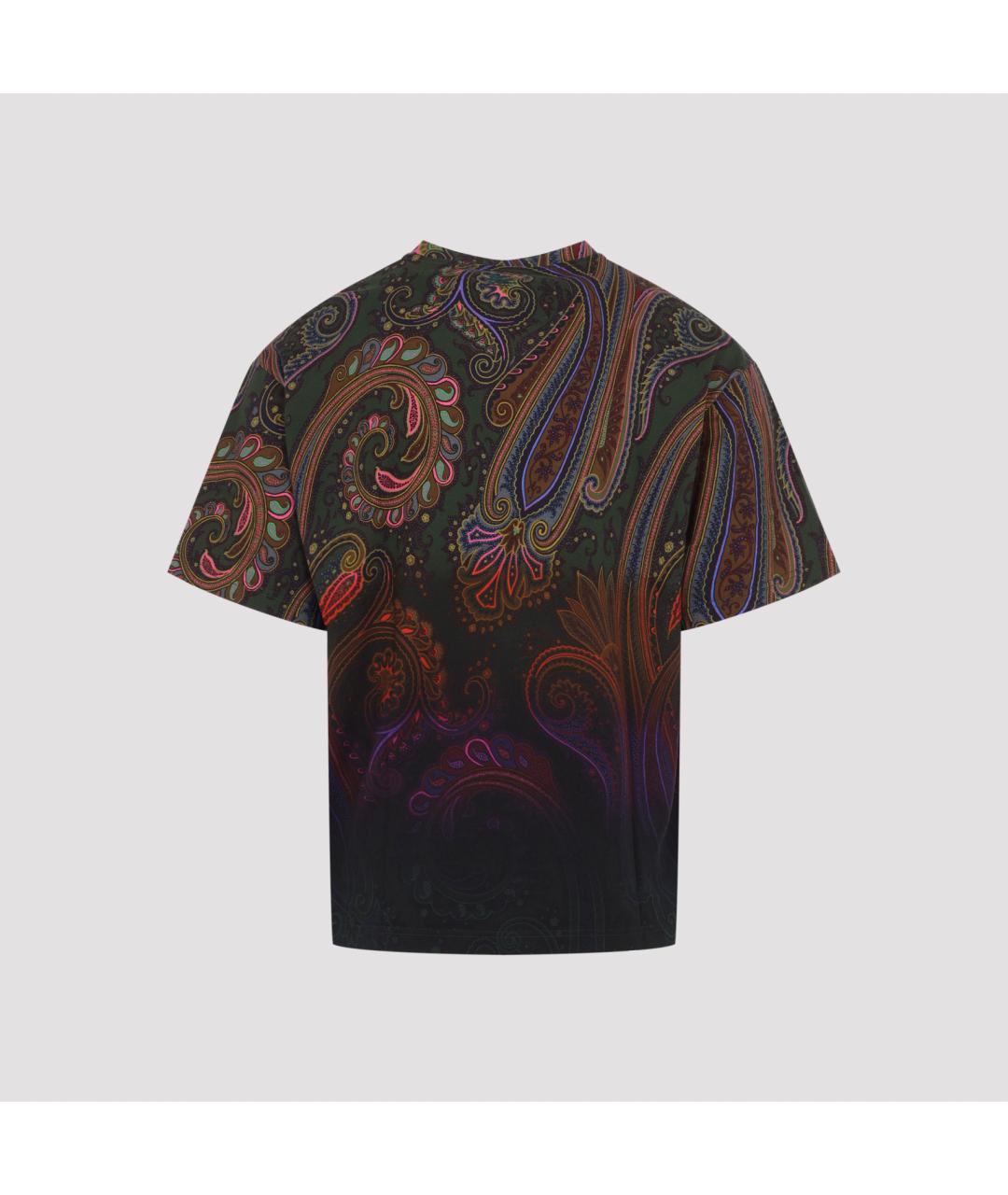 ETRO Зеленая хлопковая футболка, фото 2