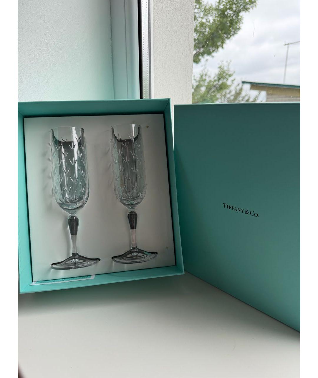 TIFFANY&CO Прозрачный хрустальный фужер для шампанского, фото 2