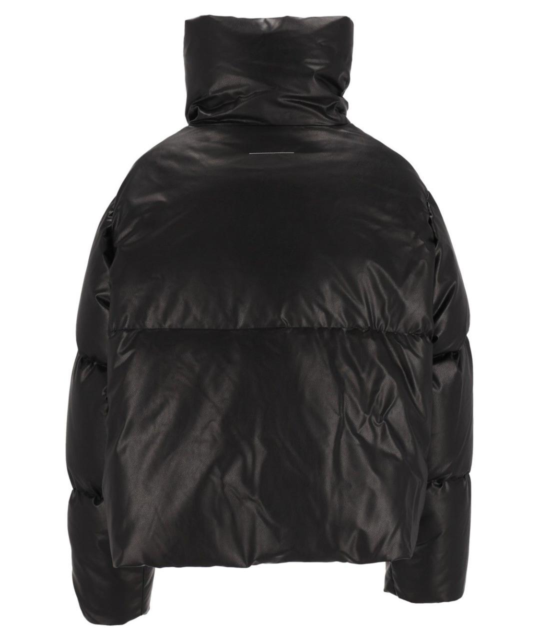 MM6 MAISON MARGIELA Черная вискозная куртка, фото 2