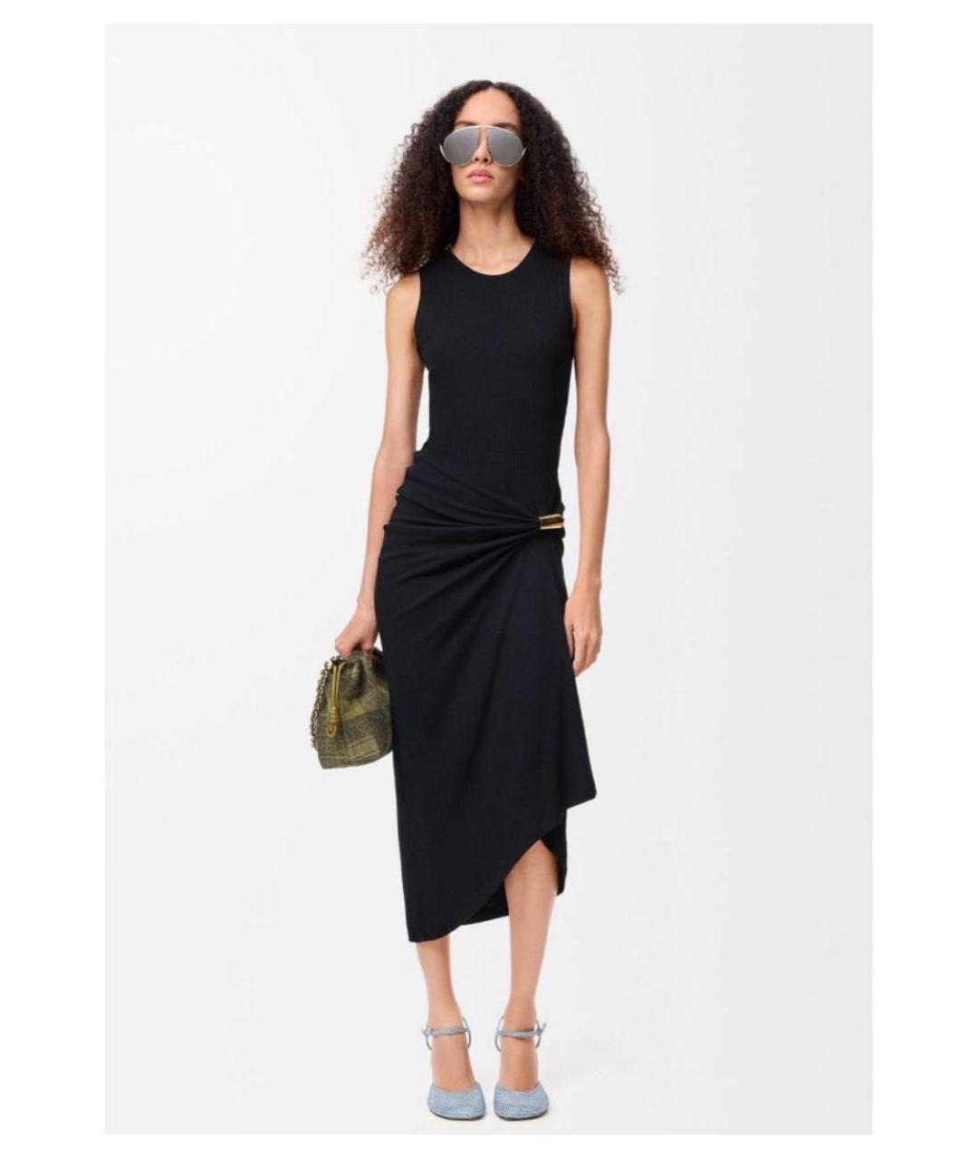 LOEWE Черное повседневное платье, фото 3