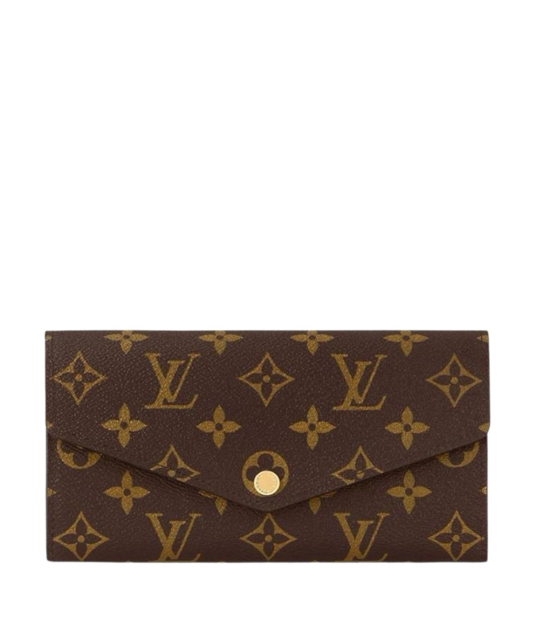 LOUIS VUITTON Коричневый кошелек, фото 1