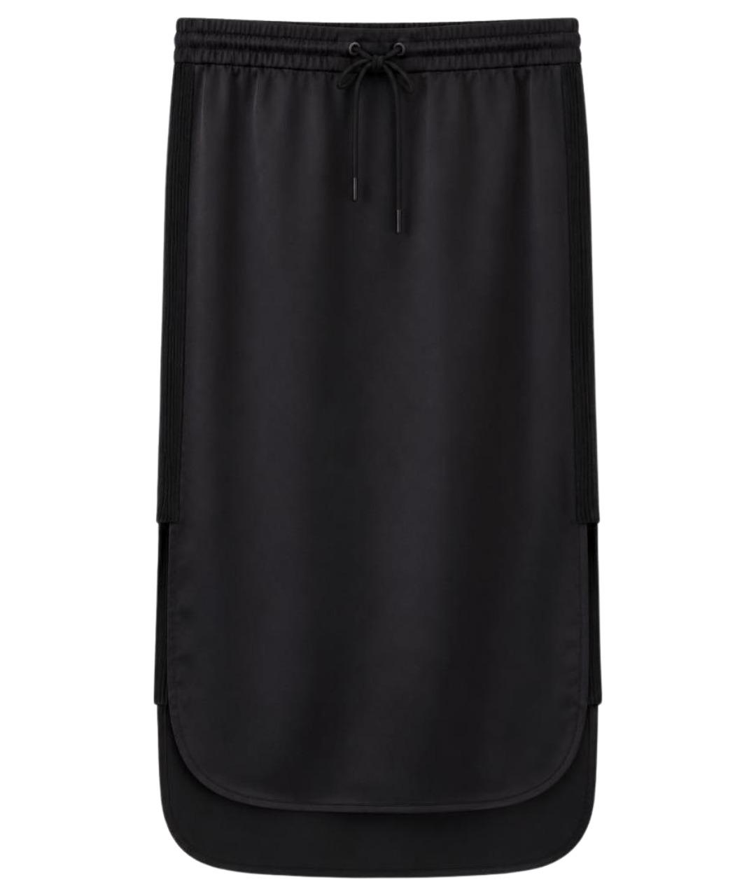ALEXANDER WANG Черная полиэстеровая юбка миди, фото 1