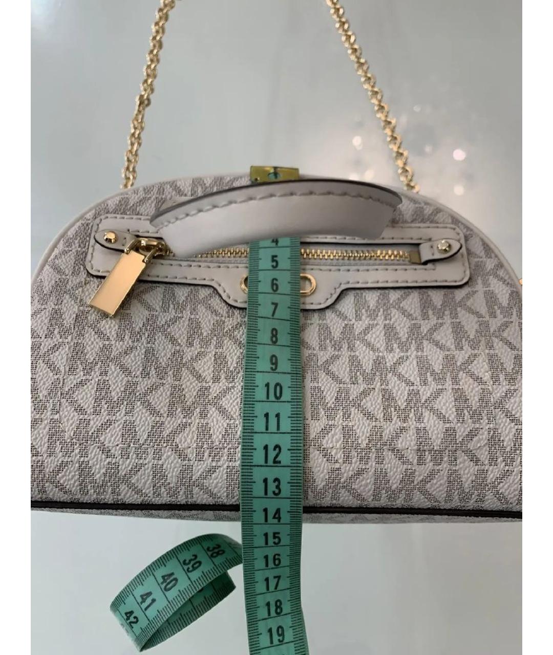 MICHAEL KORS Бежевая сумка через плечо, фото 7