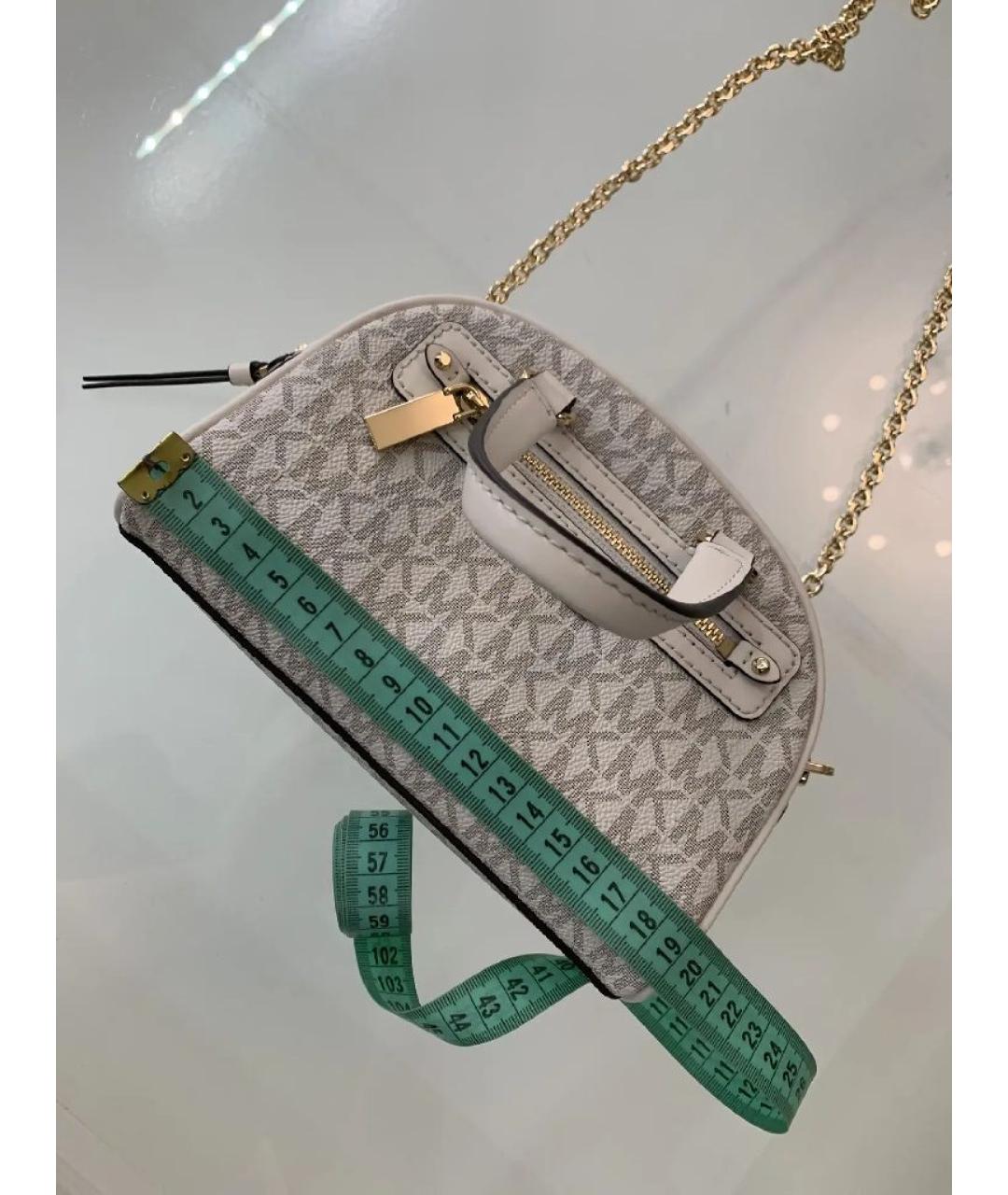 MICHAEL KORS Бежевая сумка через плечо, фото 6