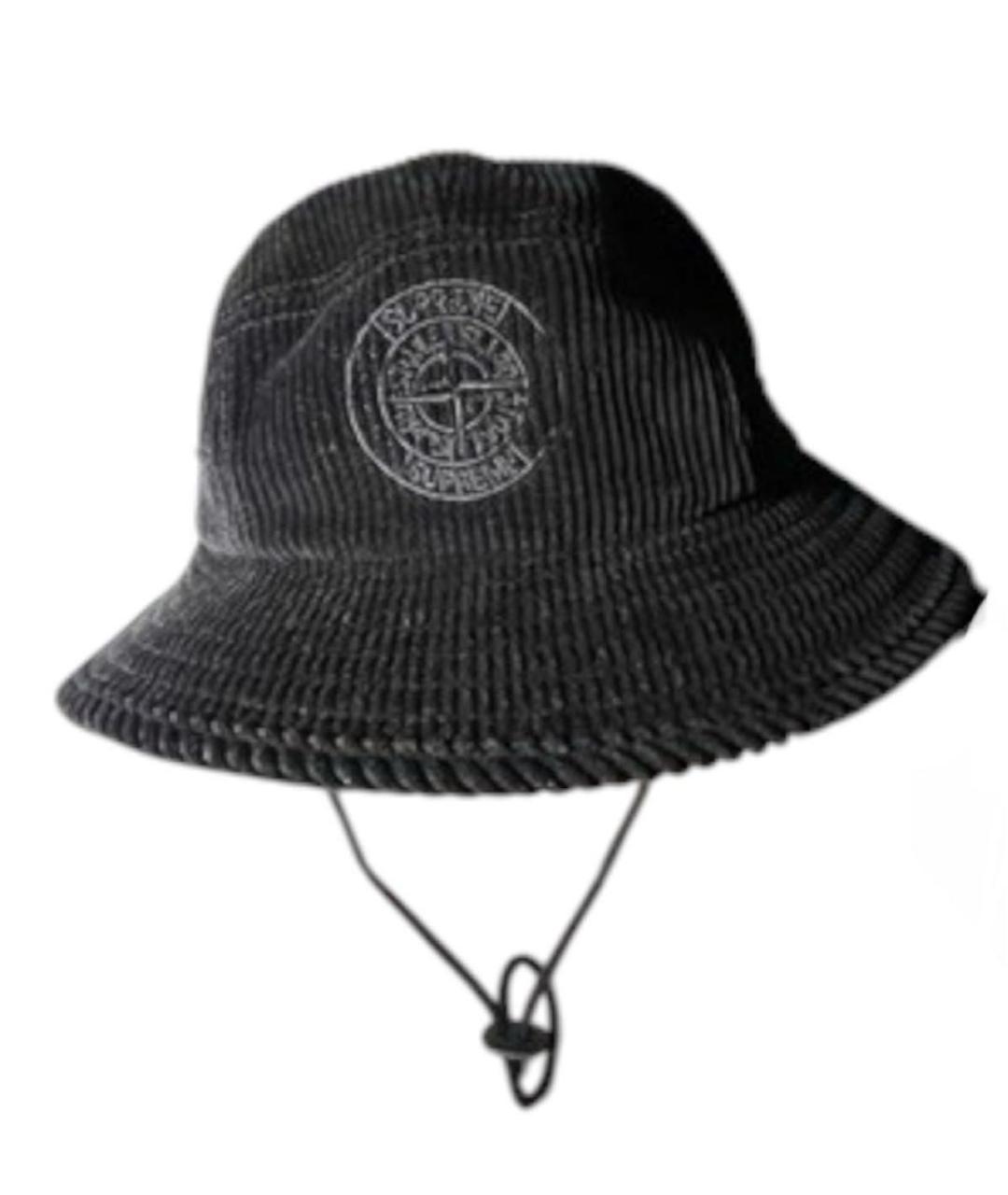 STONE ISLAND Черная шапка, фото 6