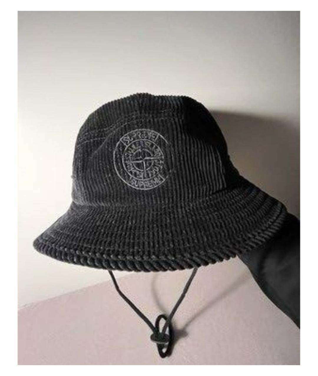 STONE ISLAND Черная шапка, фото 2