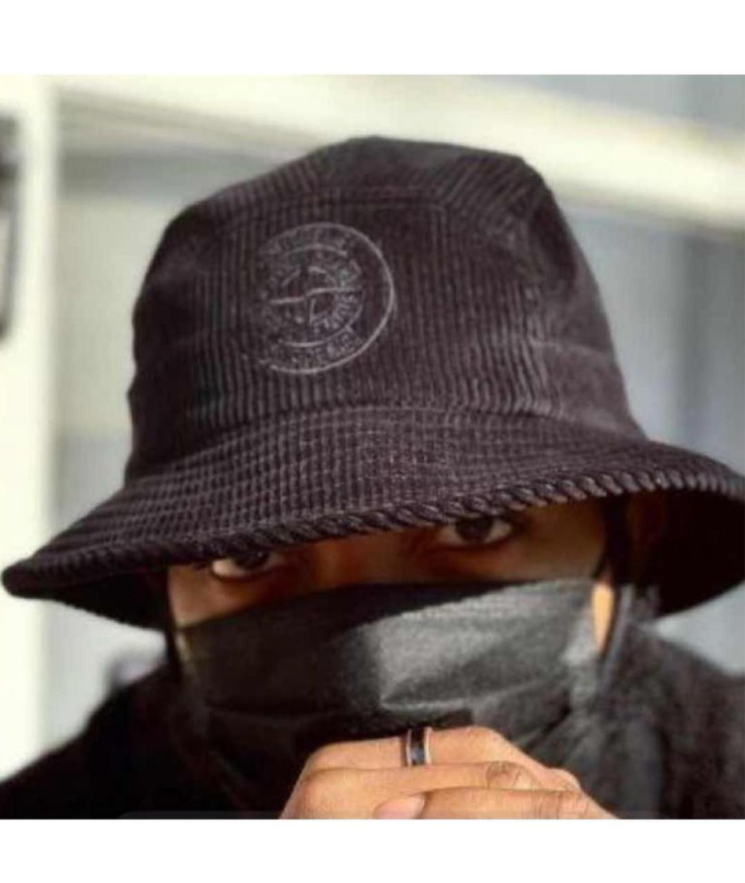STONE ISLAND Черная шапка, фото 5