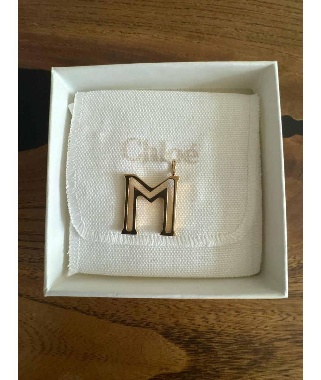 CHLOE Золотой брелок, фото 4