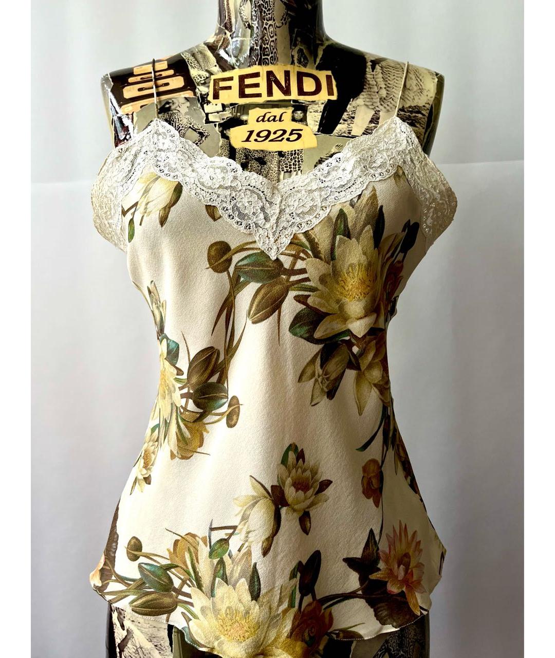 CHRISTIAN DIOR Шелковая блузы, фото 9