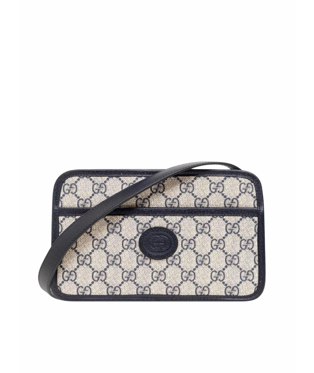 GUCCI Черная канва сумка на плечо, фото 1