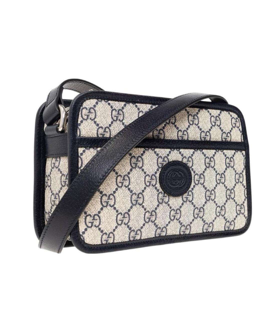 GUCCI Черная канва сумка на плечо, фото 2