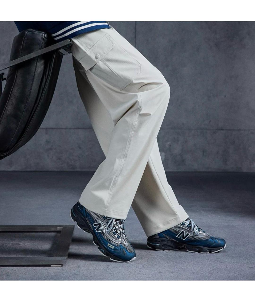 NEW BALANCE Мульти текстильные низкие кроссовки / кеды, фото 4