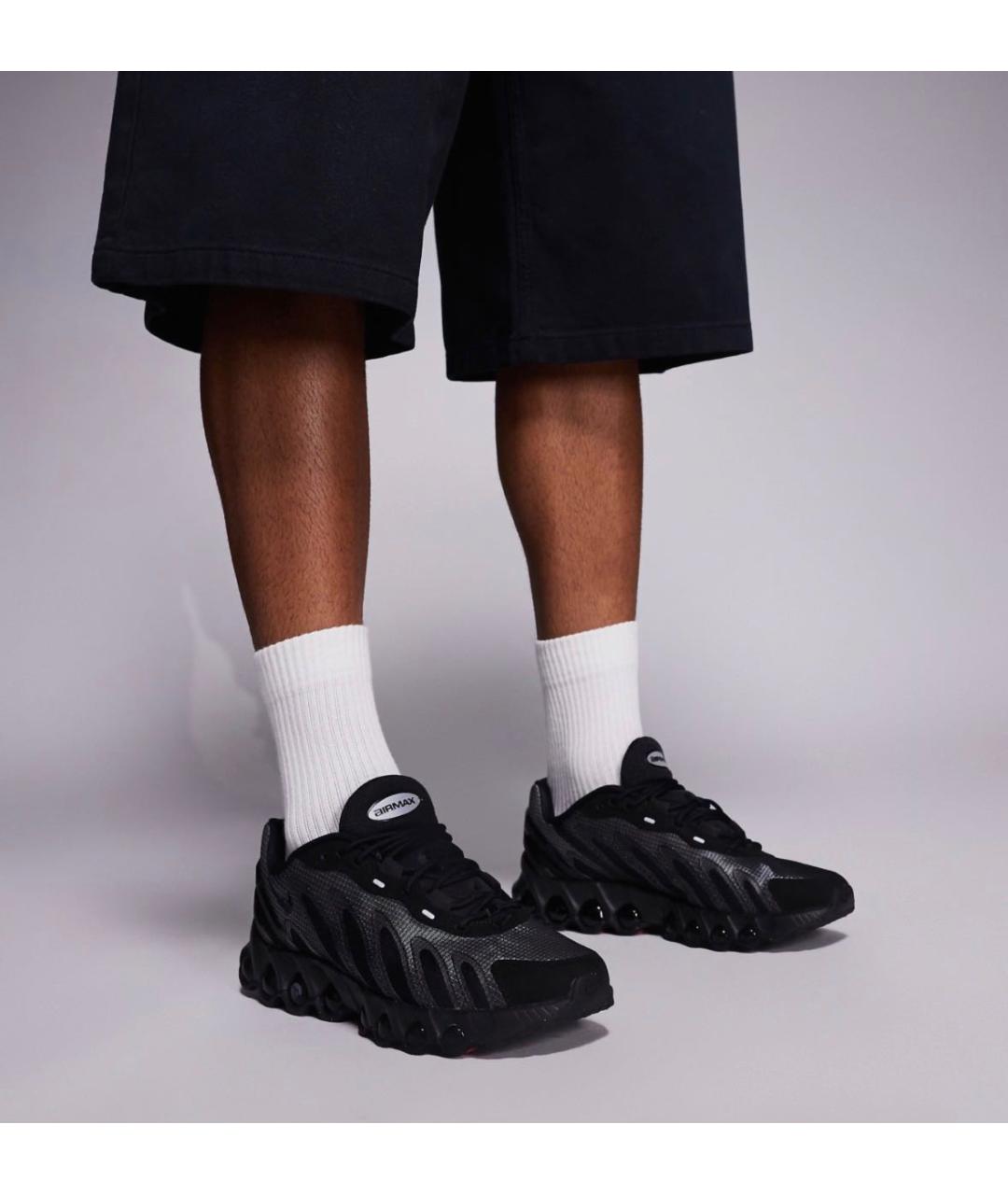NIKE Черные низкие кроссовки / кеды, фото 4