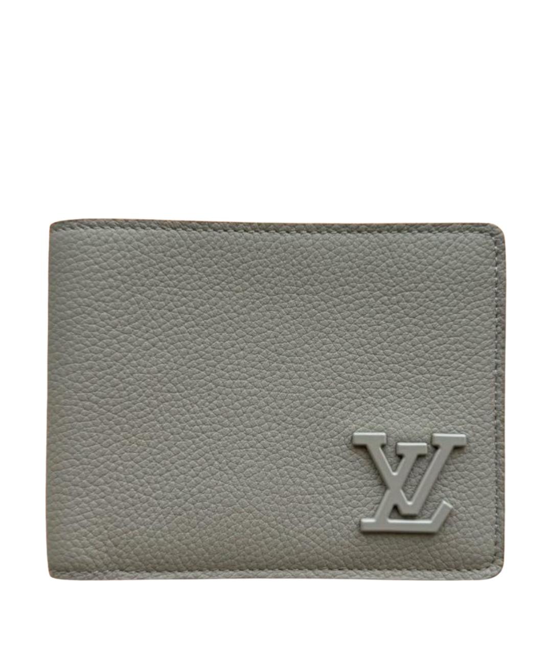 LOUIS VUITTON Бежевый кожаный кошелек, фото 1