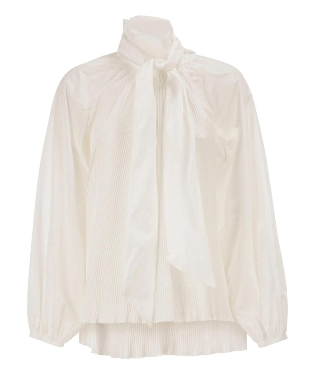 MAX MARA Белая полиэстеровая рубашка, фото 1