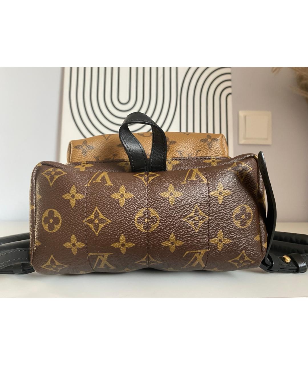 LOUIS VUITTON Коричневый рюкзак, фото 3