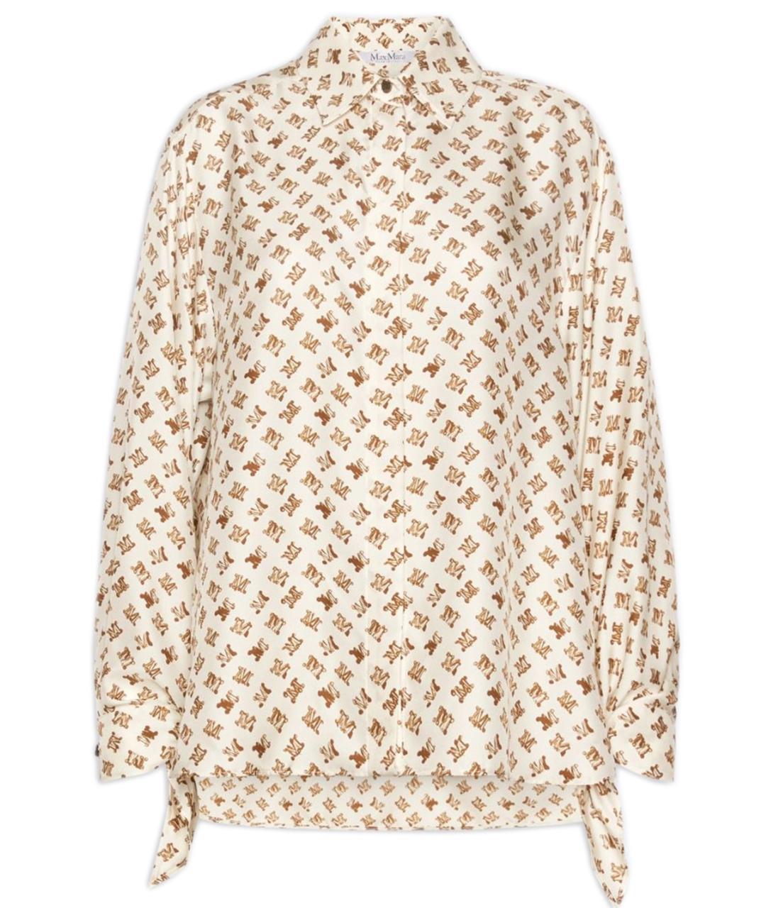 MAX MARA Мульти шелковая рубашка, фото 1