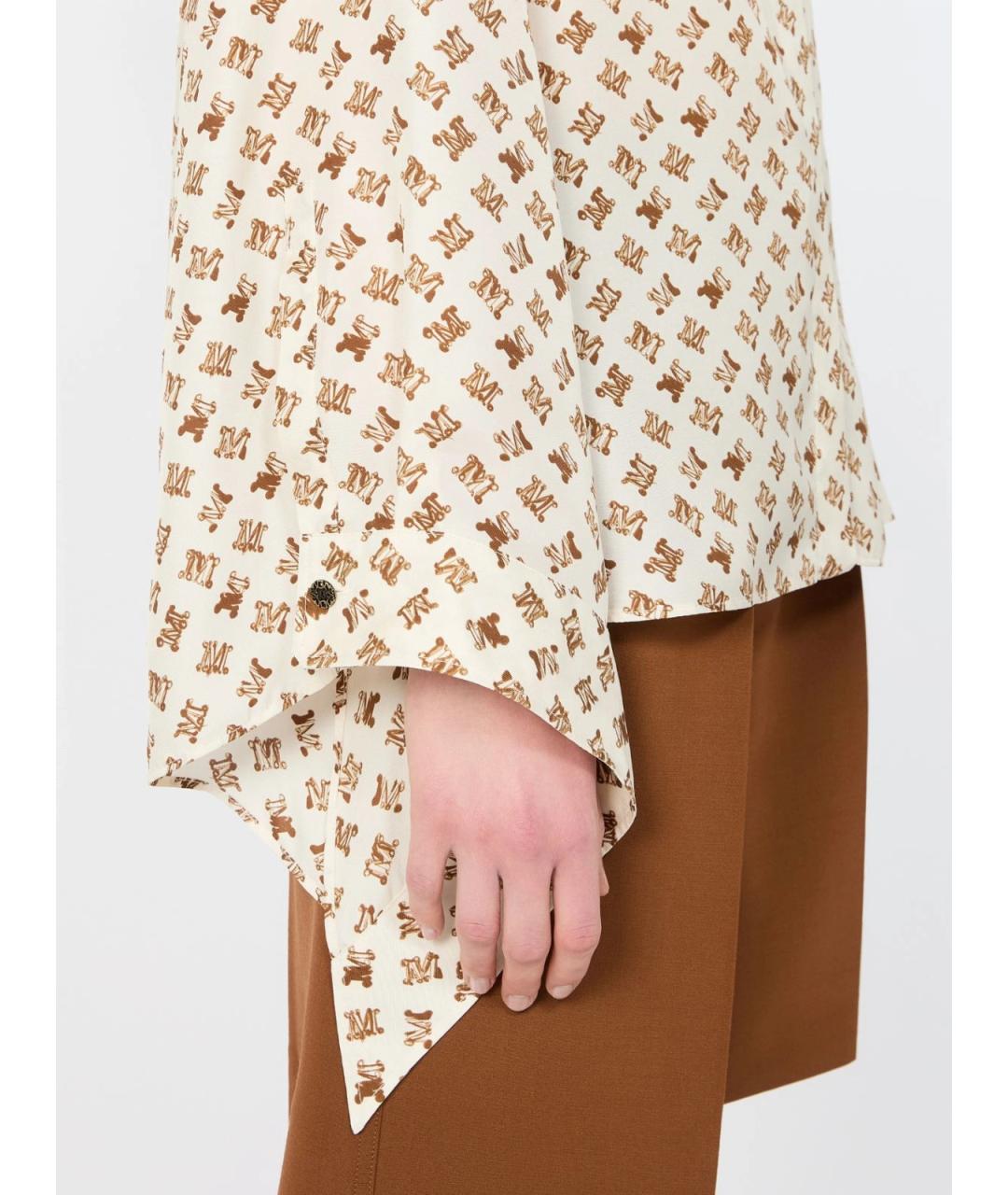 MAX MARA Мульти шелковая рубашка, фото 5