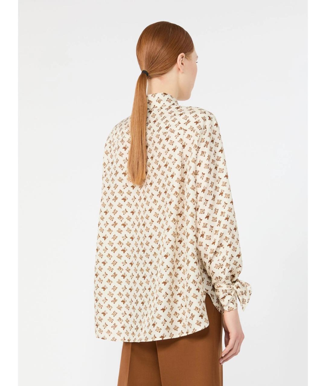 MAX MARA Мульти шелковая рубашка, фото 4