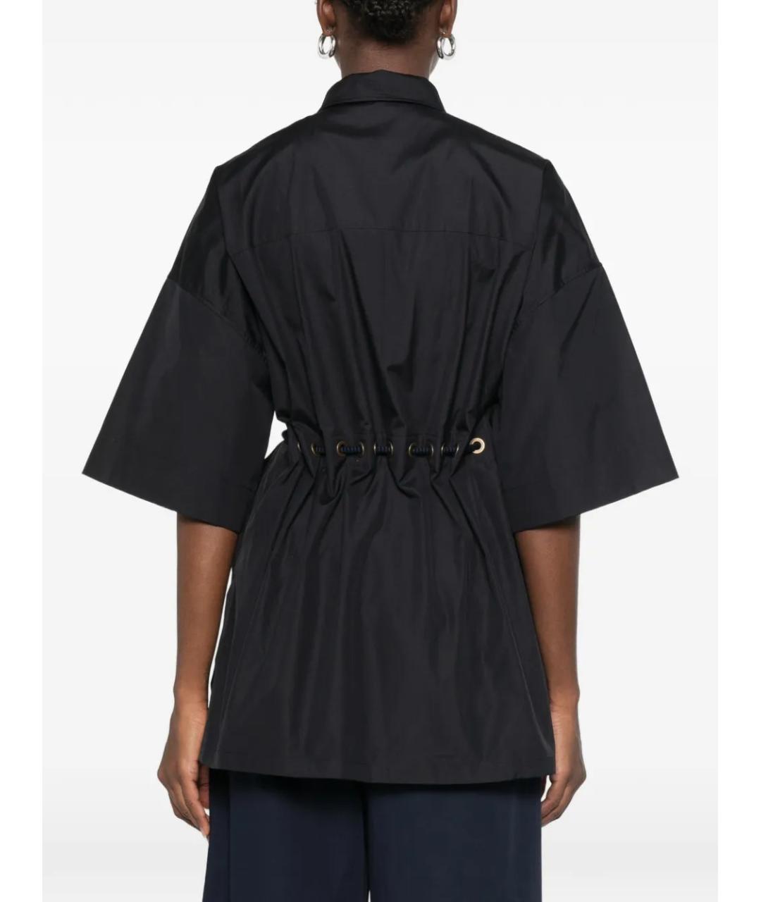 MAX MARA Синяя хлопковая рубашка, фото 4