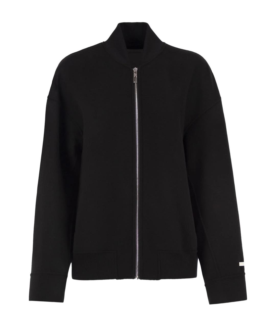SPORTMAX Черная шерстяная куртка, фото 1