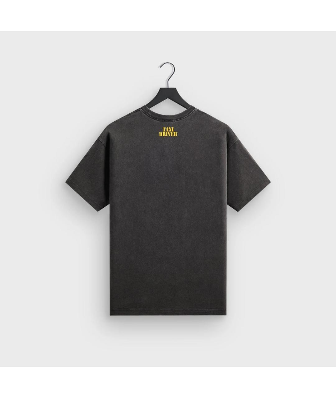 KITH Черная хлопковая футболка, фото 2