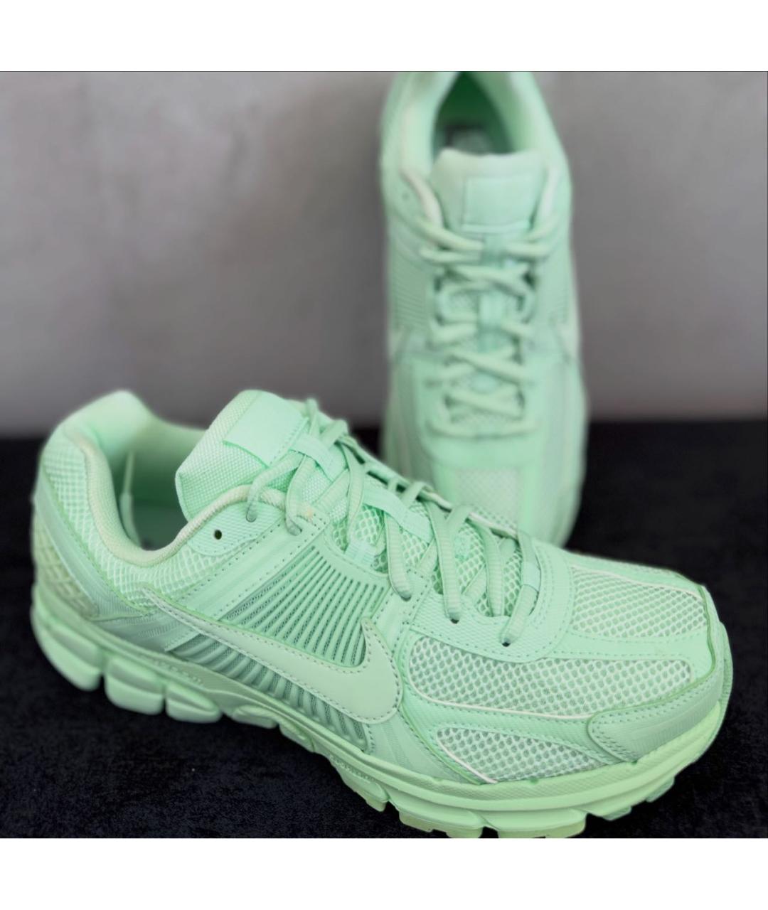 NIKE Салатовые низкие кроссовки / кеды, фото 4