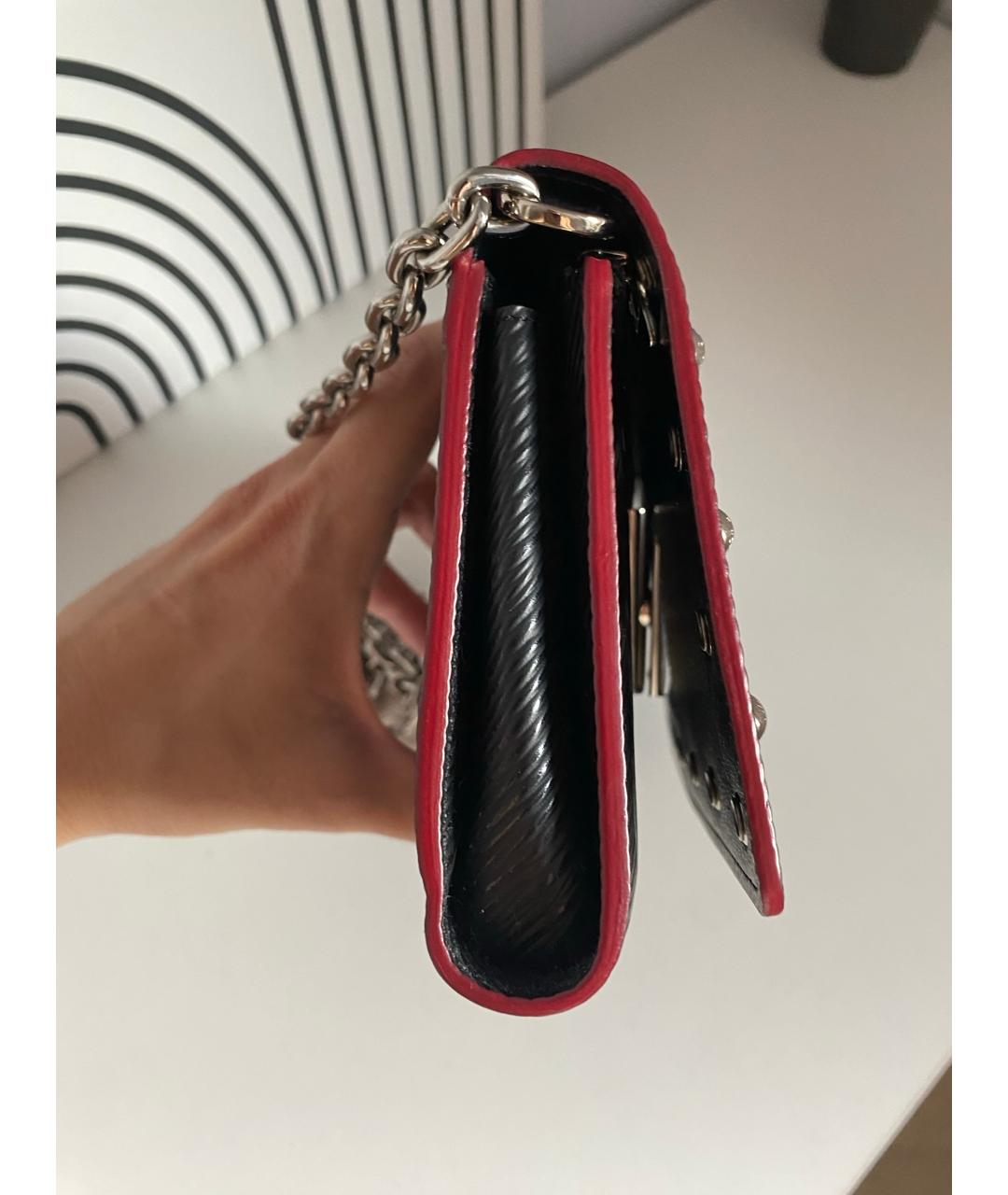 LOUIS VUITTON Черная сумка через плечо, фото 4