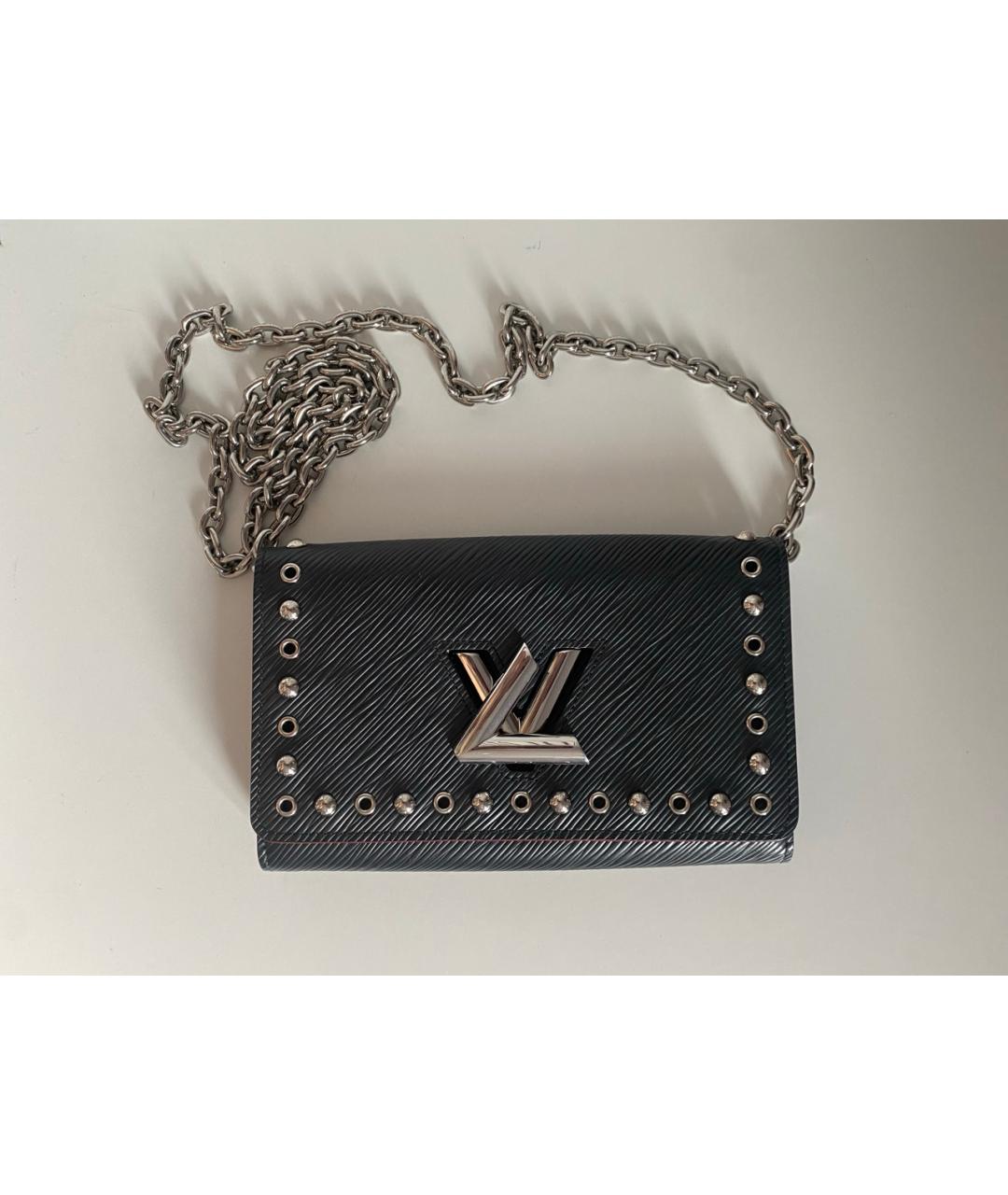 LOUIS VUITTON Черная сумка через плечо, фото 2