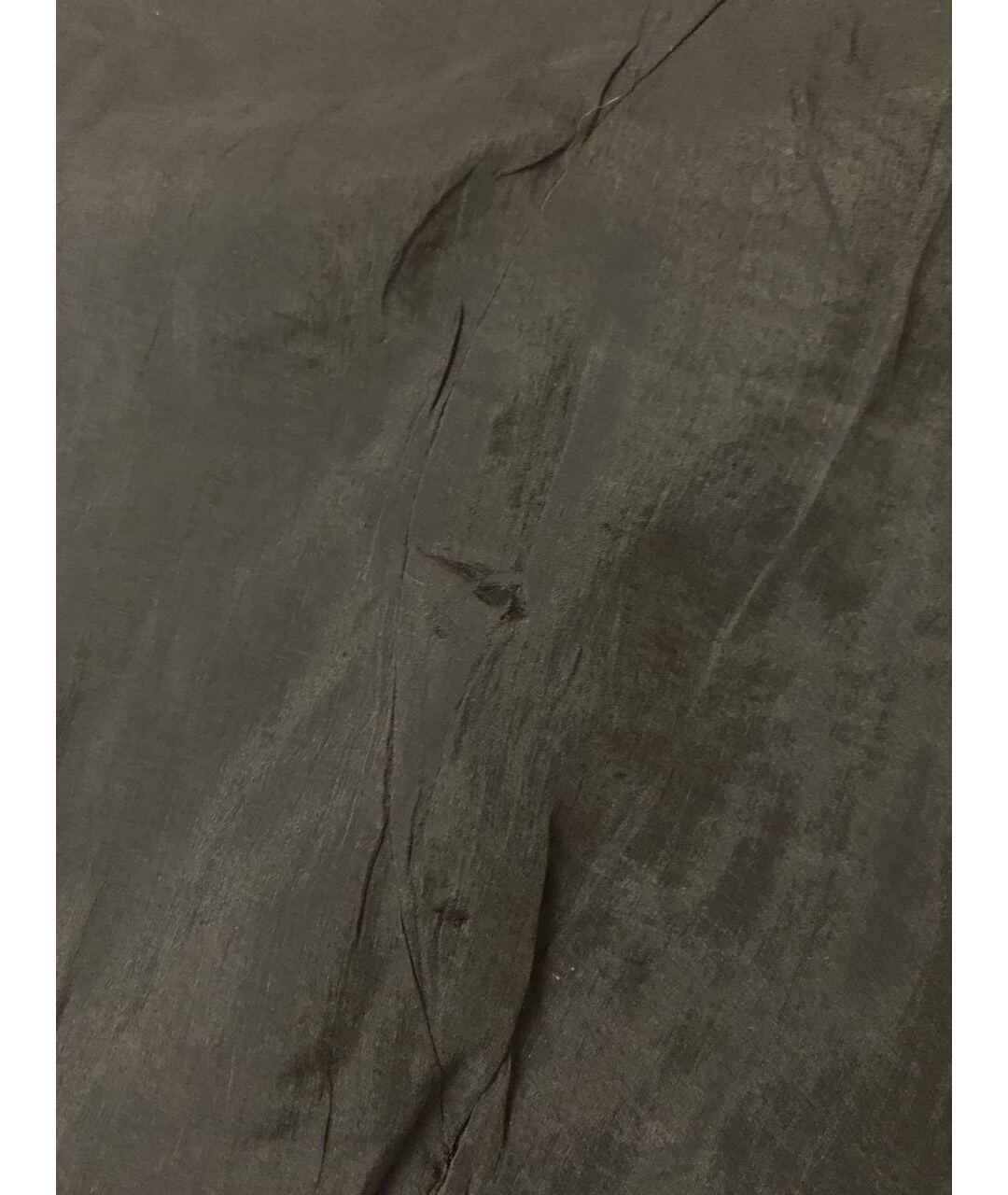 JIL SANDER Черная шелковая футболка, фото 6