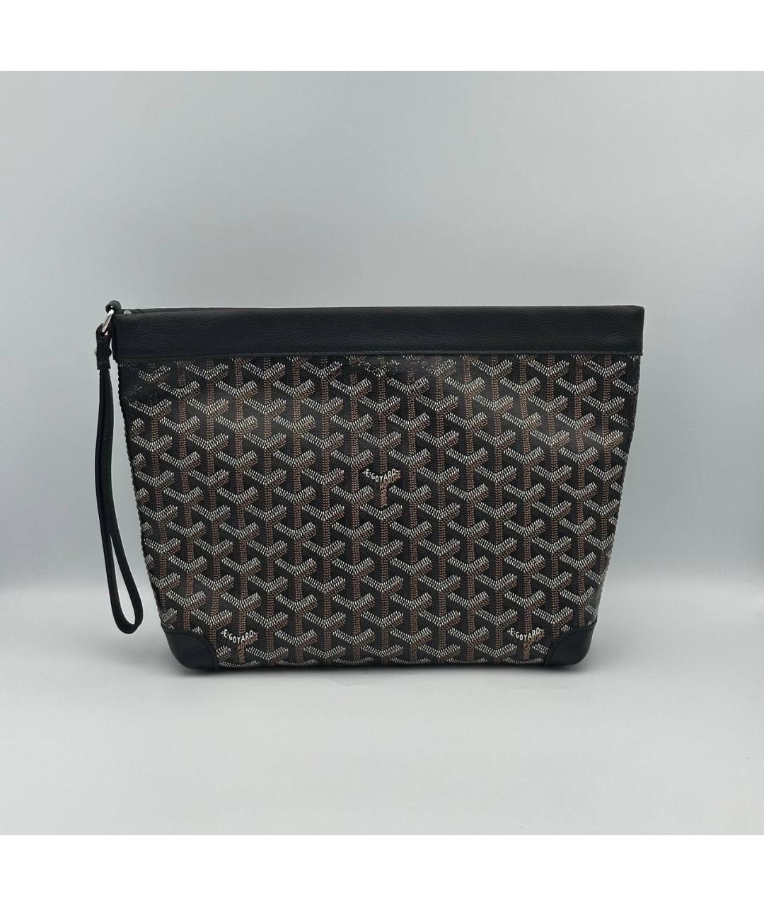 GOYARD Черная канва папка для документов, фото 2
