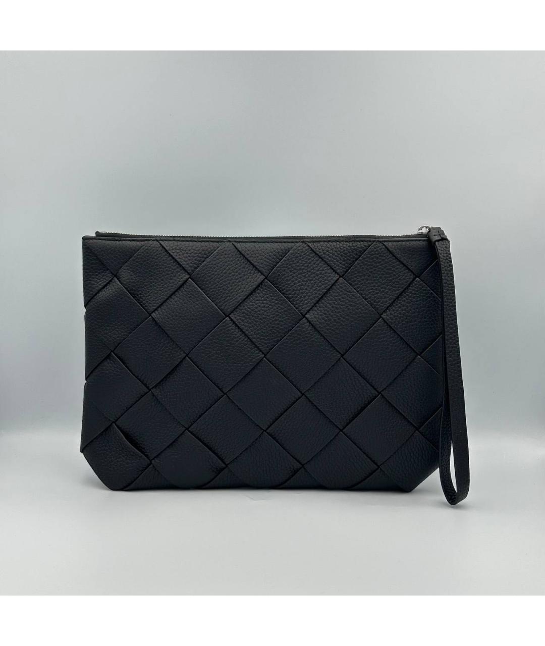 BOTTEGA VENETA Черная папка для документов, фото 4