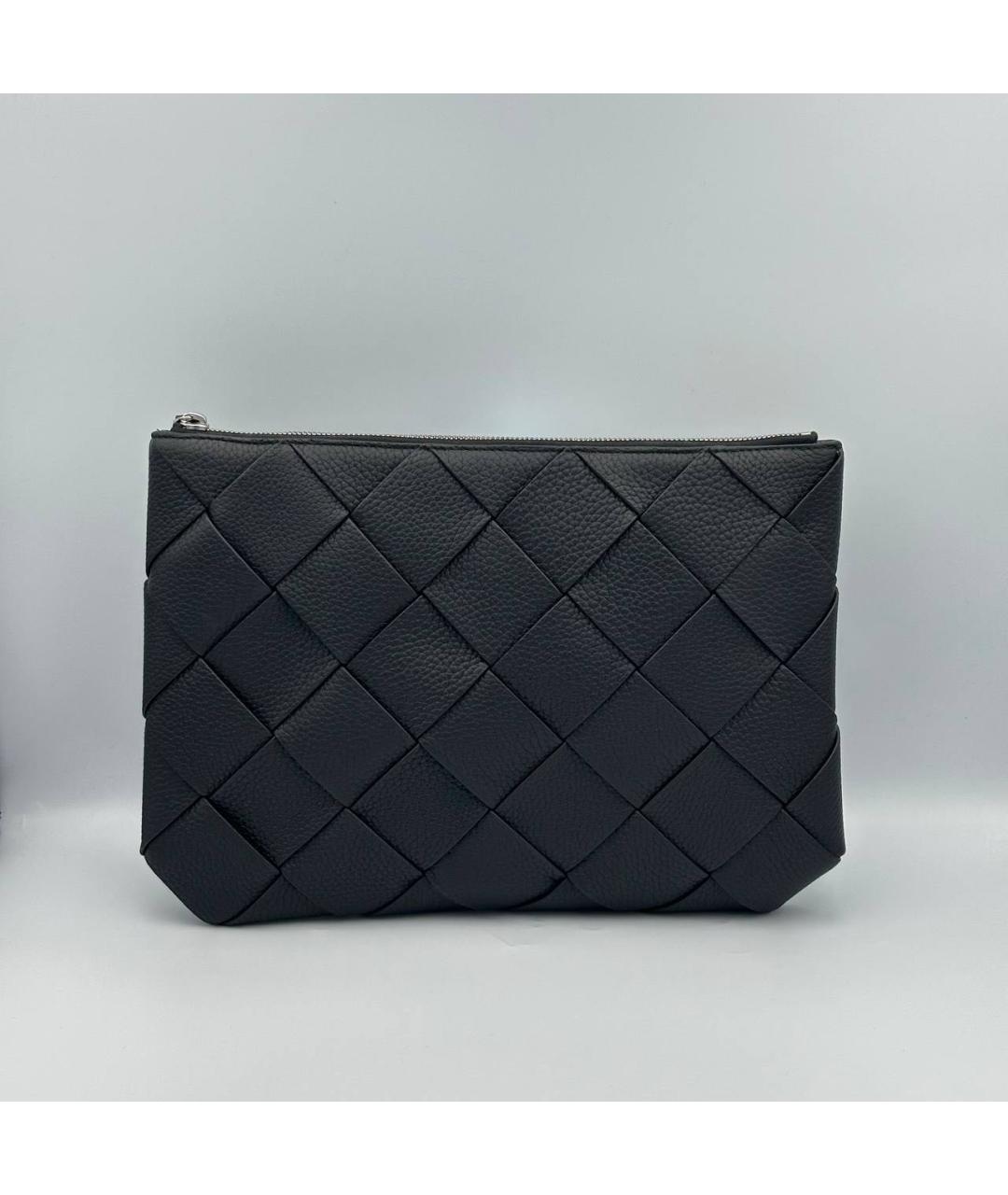 BOTTEGA VENETA Черная папка для документов, фото 2