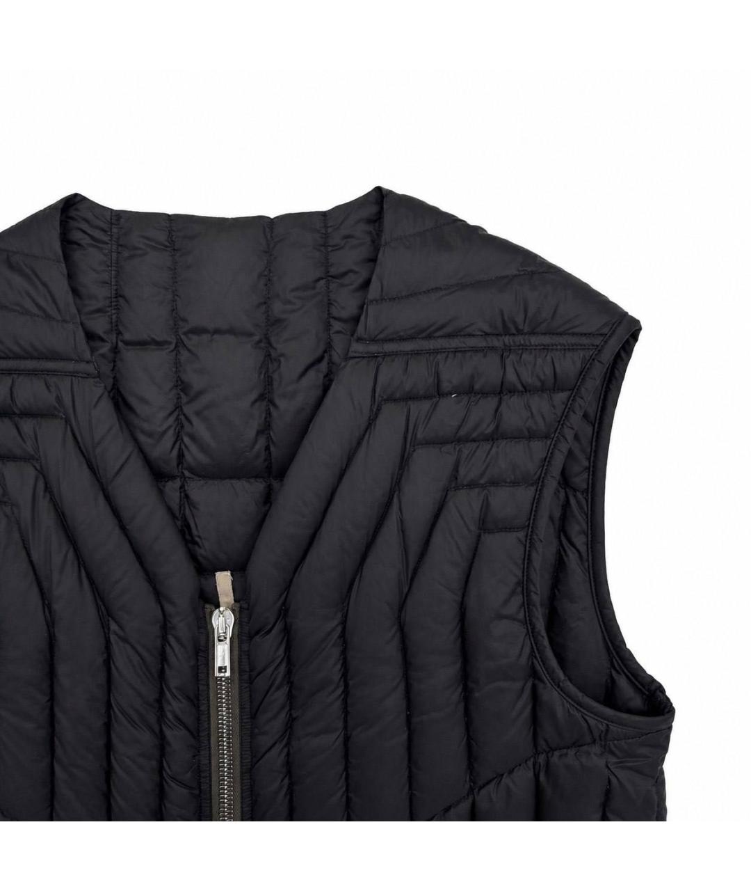 RICK OWENS Черный жилет, фото 3