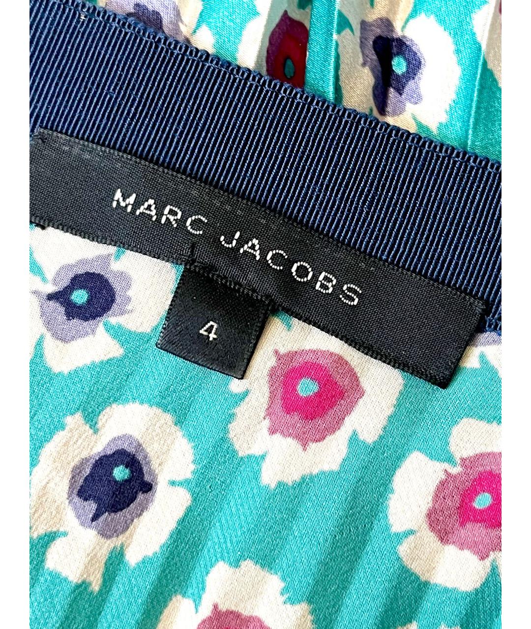 MARC JACOBS Шелковая юбка миди, фото 3