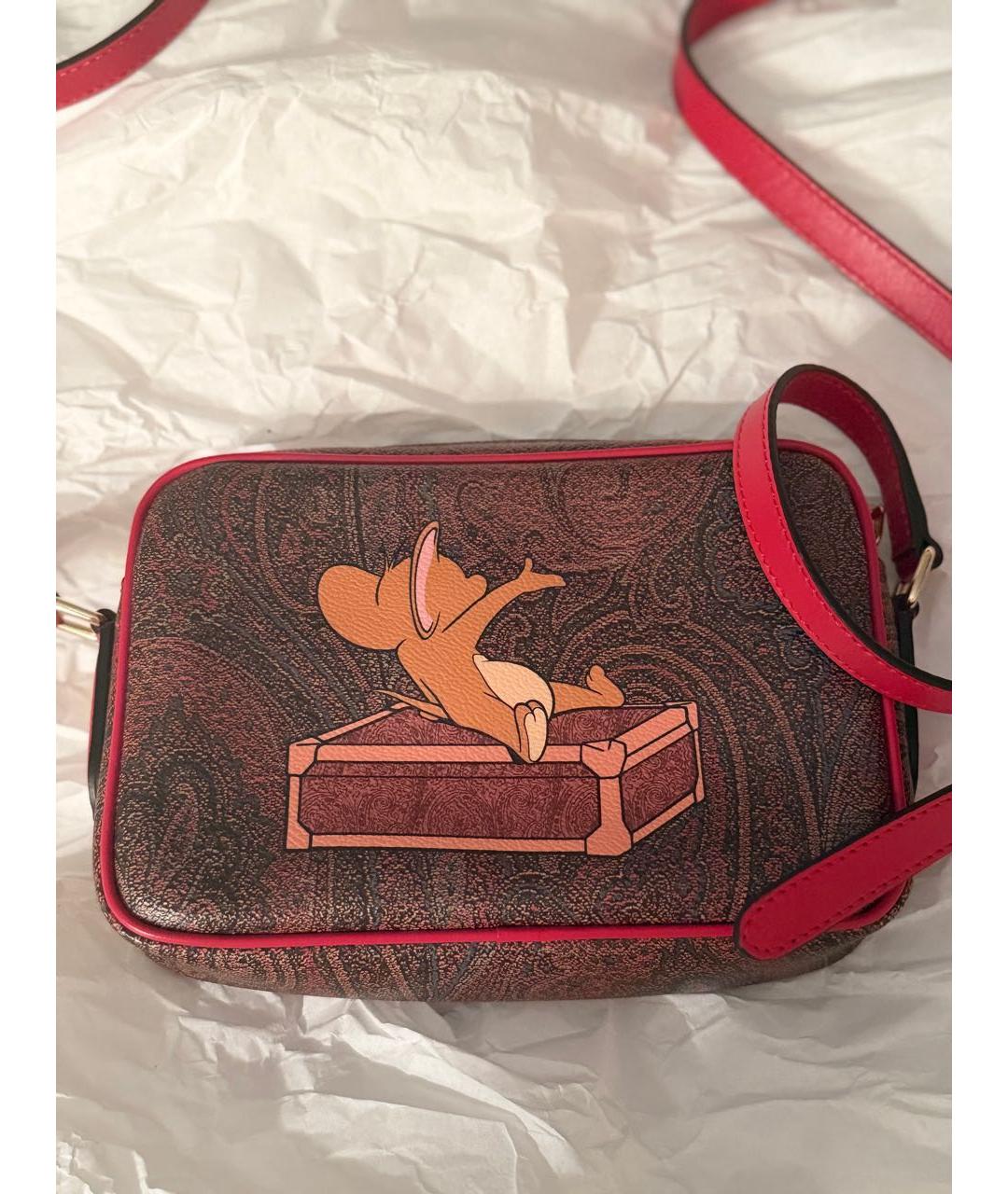 ETRO Коричневая канва сумка через плечо, фото 3