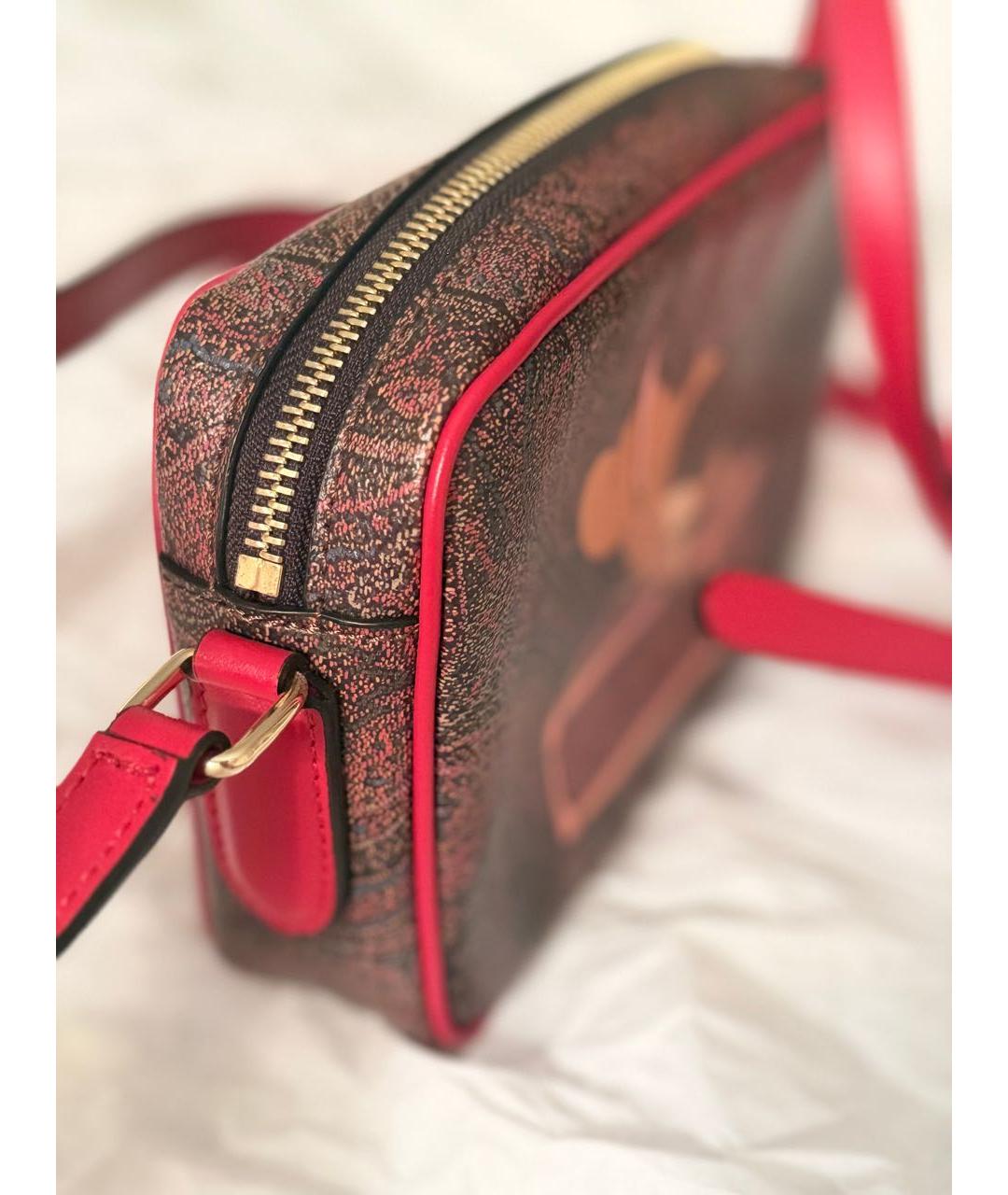 ETRO Коричневая канва сумка через плечо, фото 2