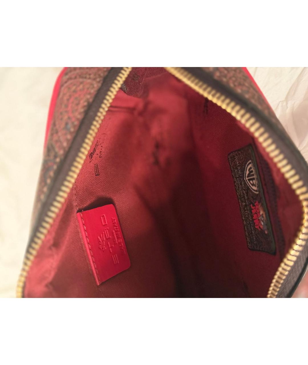 ETRO Коричневая канва сумка через плечо, фото 4