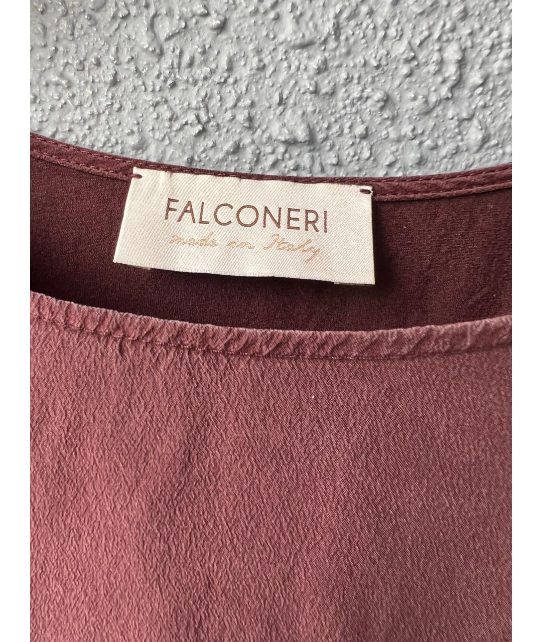 FALCONERI Бордовая футболка, фото 2