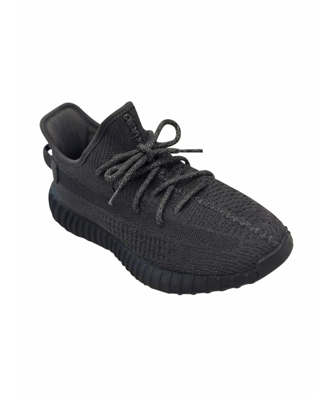 ADIDAS YEEZY Черные синтетические кроссовки, фото 1