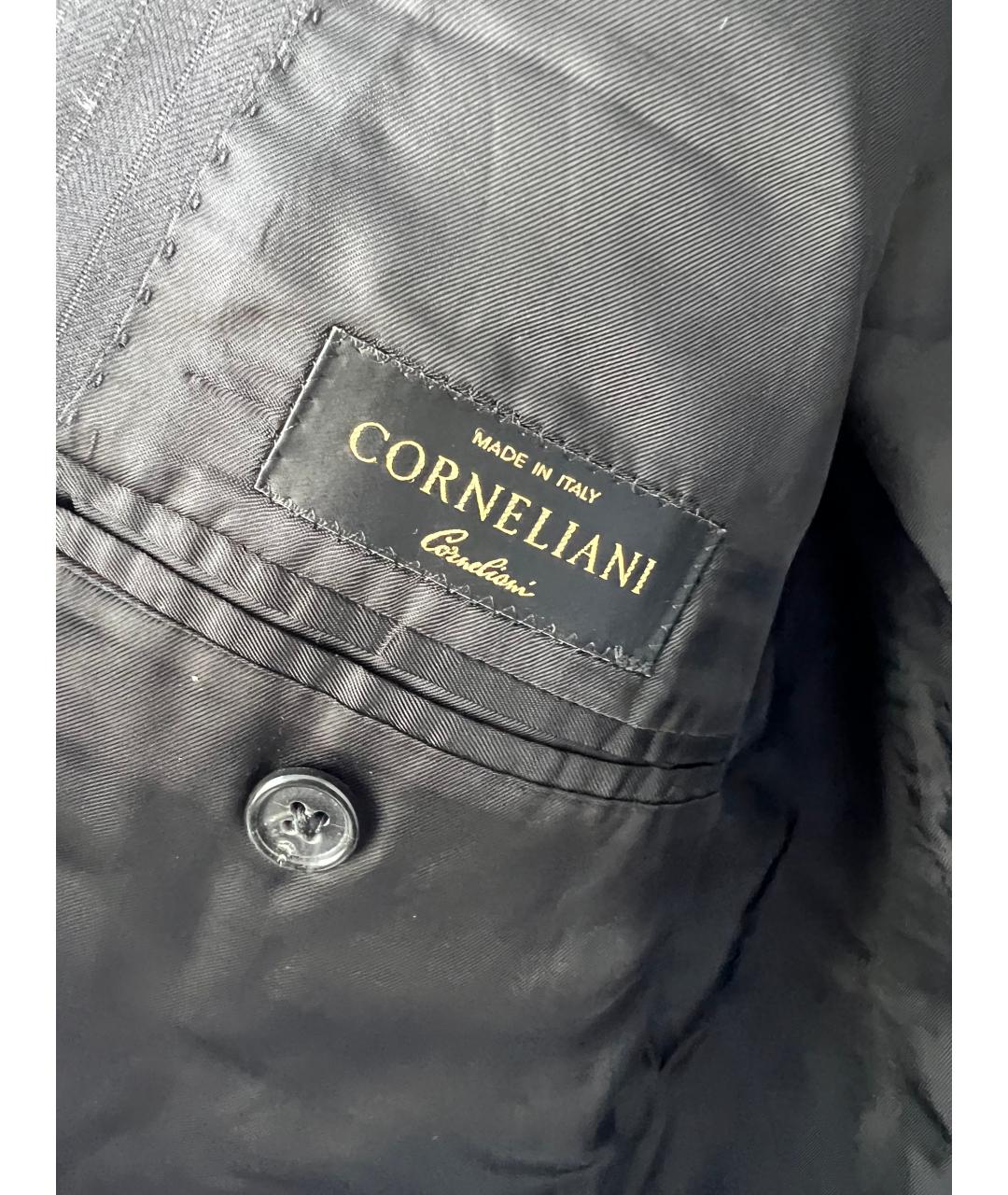 CORNELIANI Черный шерстяной пиджак, фото 4