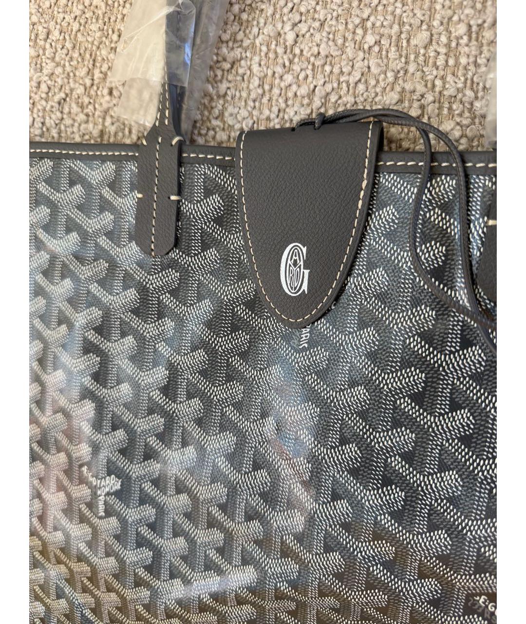 GOYARD Серая сумка тоут, фото 3