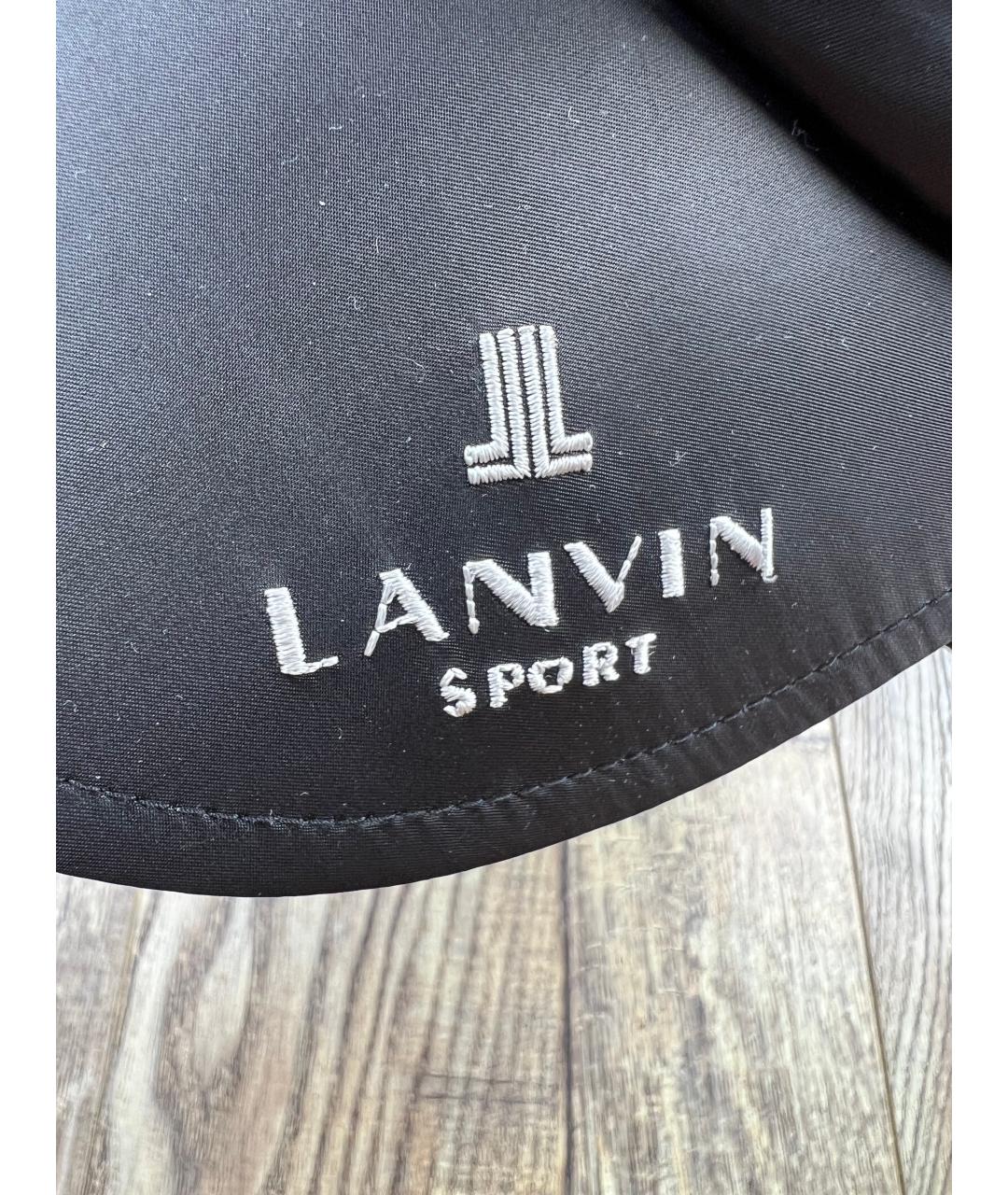LANVIN Черная кепка/бейсболка, фото 3