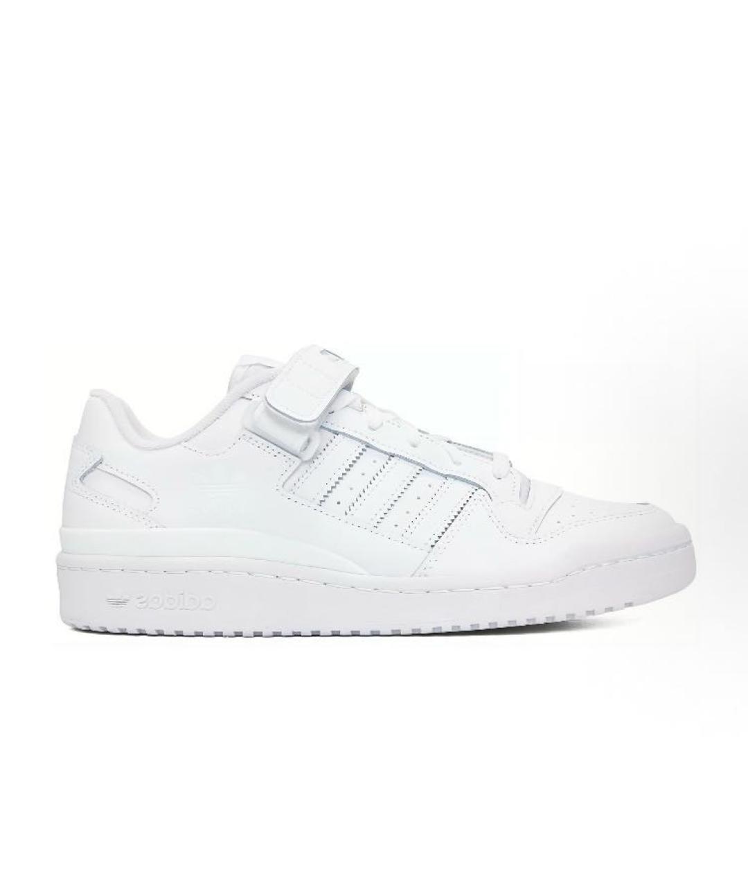 ADIDAS Белые кожаные низкие кроссовки / кеды, фото 9