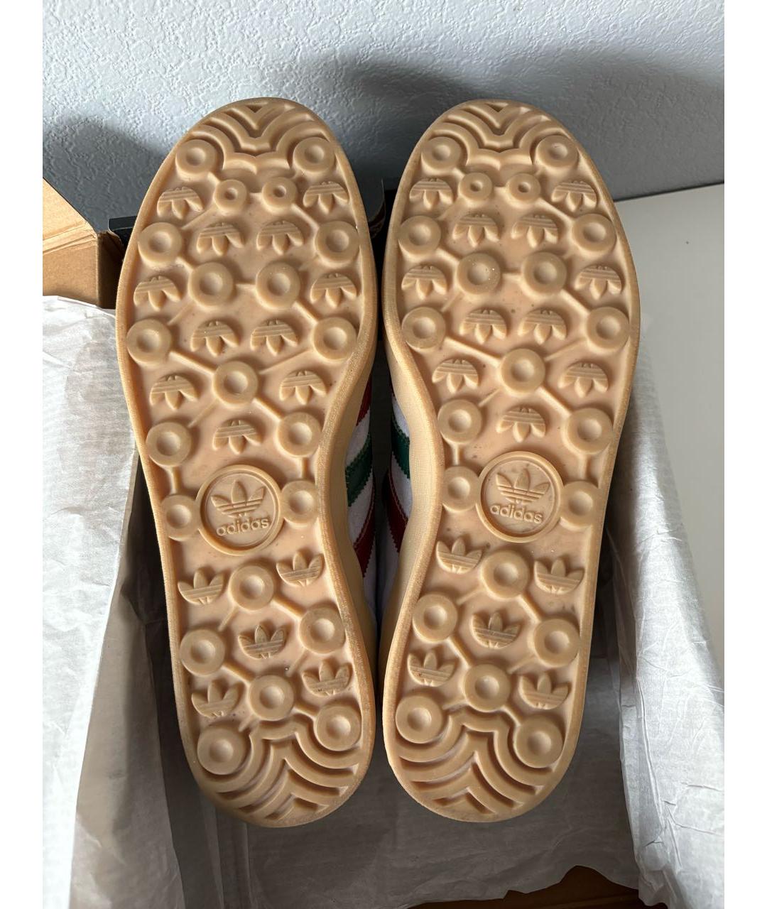 ADIDAS Голубые замшевые низкие кроссовки / кеды, фото 7