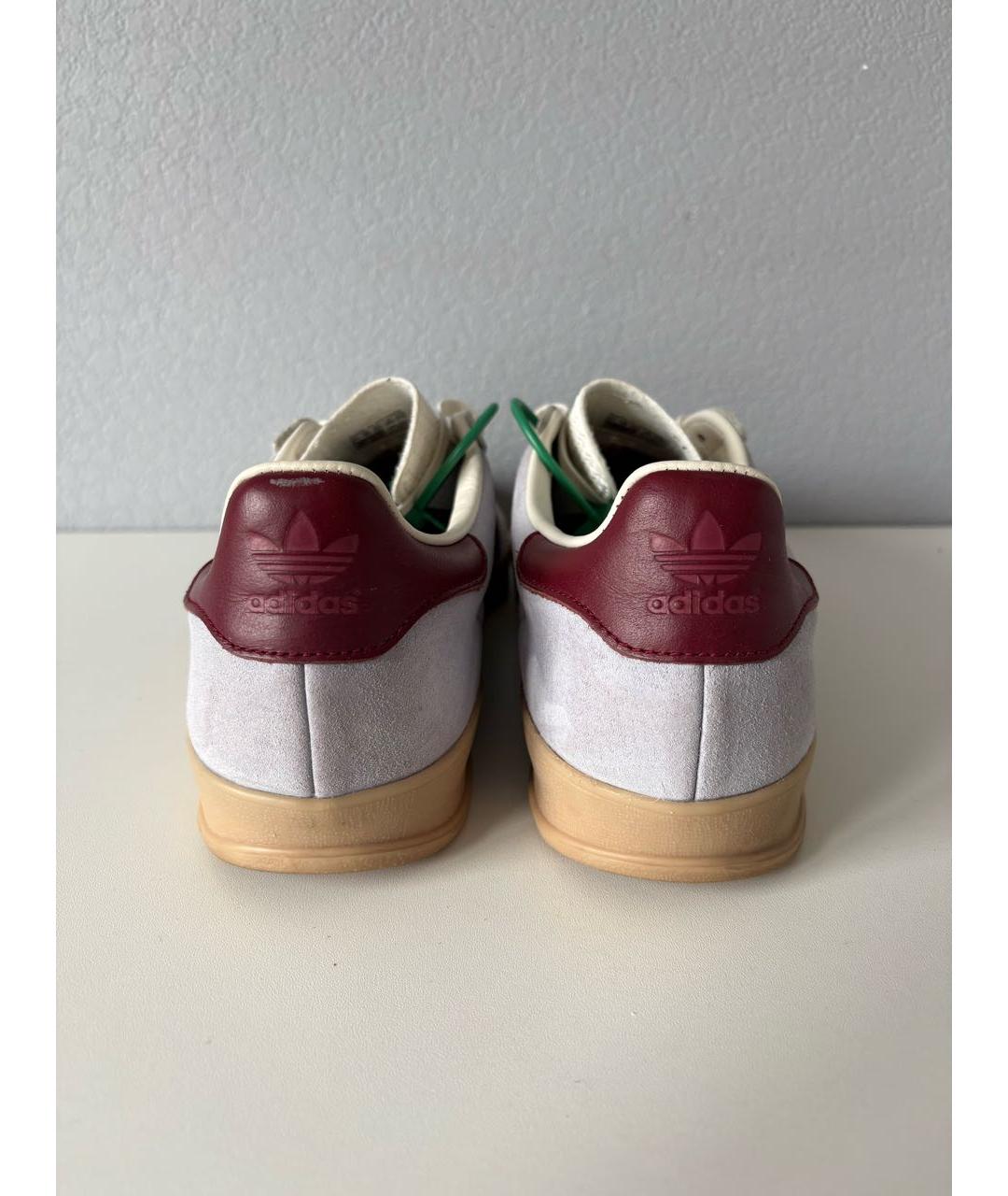 ADIDAS Голубые замшевые низкие кроссовки / кеды, фото 6