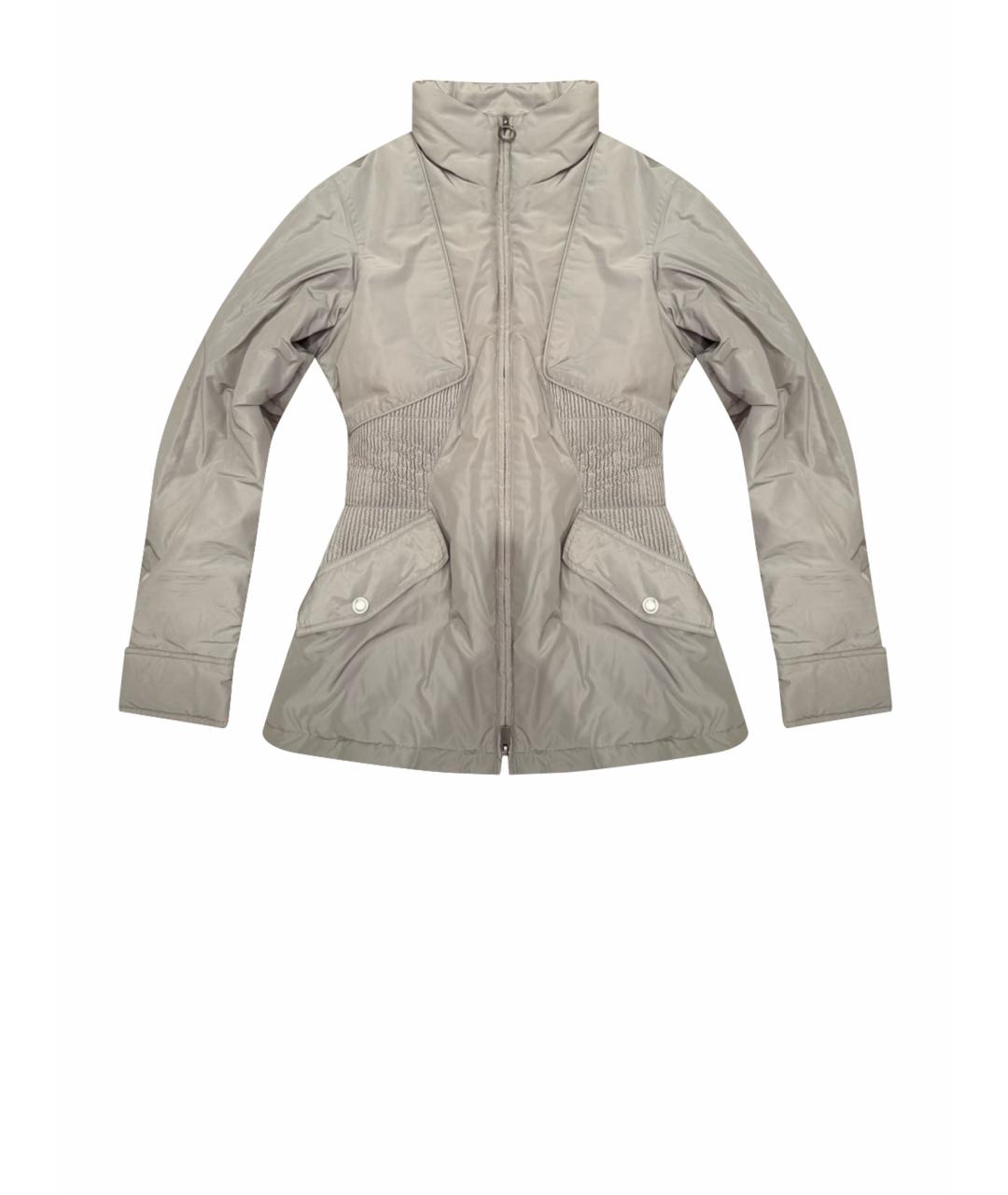 TRUSSARDI Серая полиэстеровая куртка, фото 1