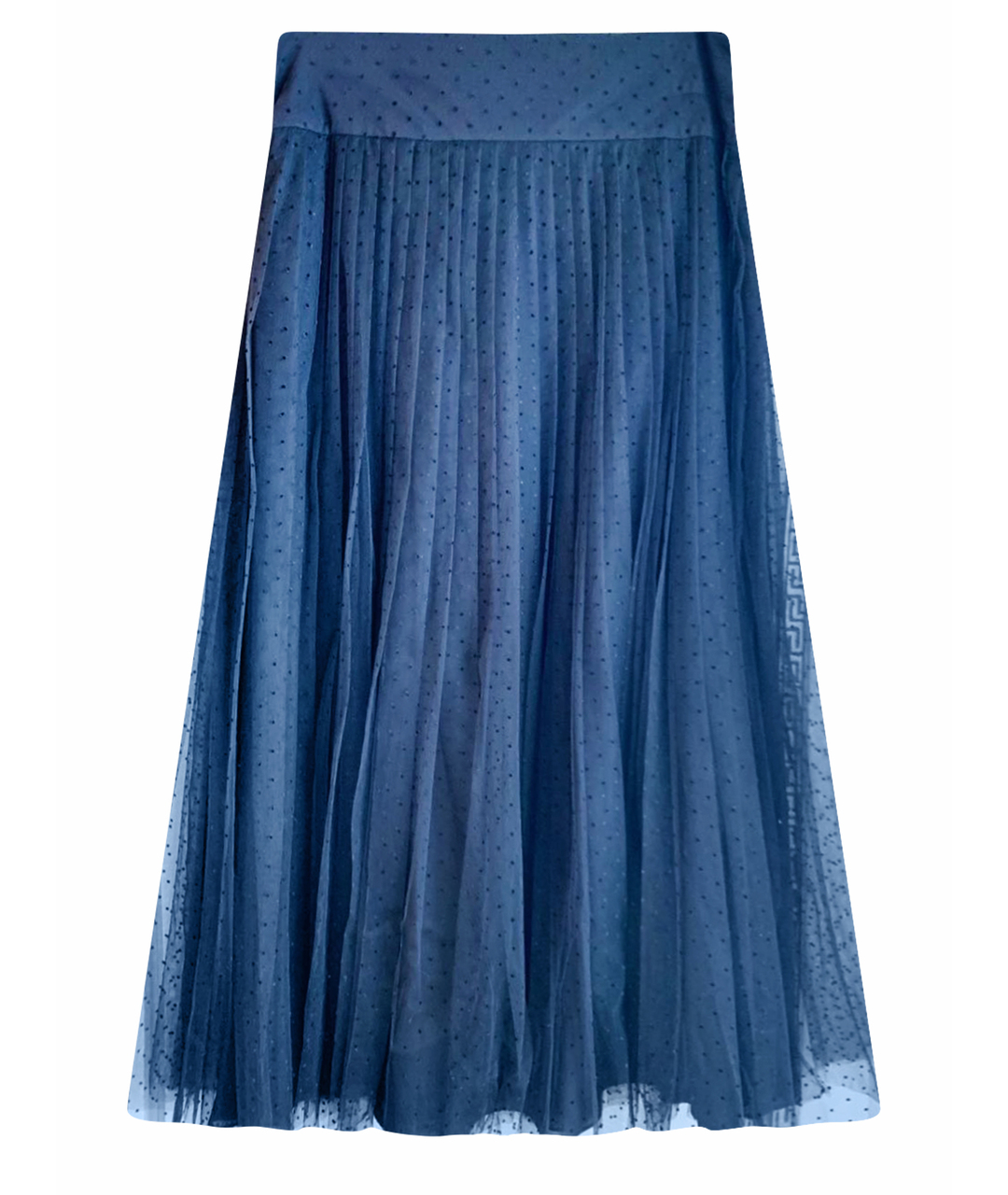 CHRISTIAN DIOR PRE-OWNED Синяя юбка миди, фото 1