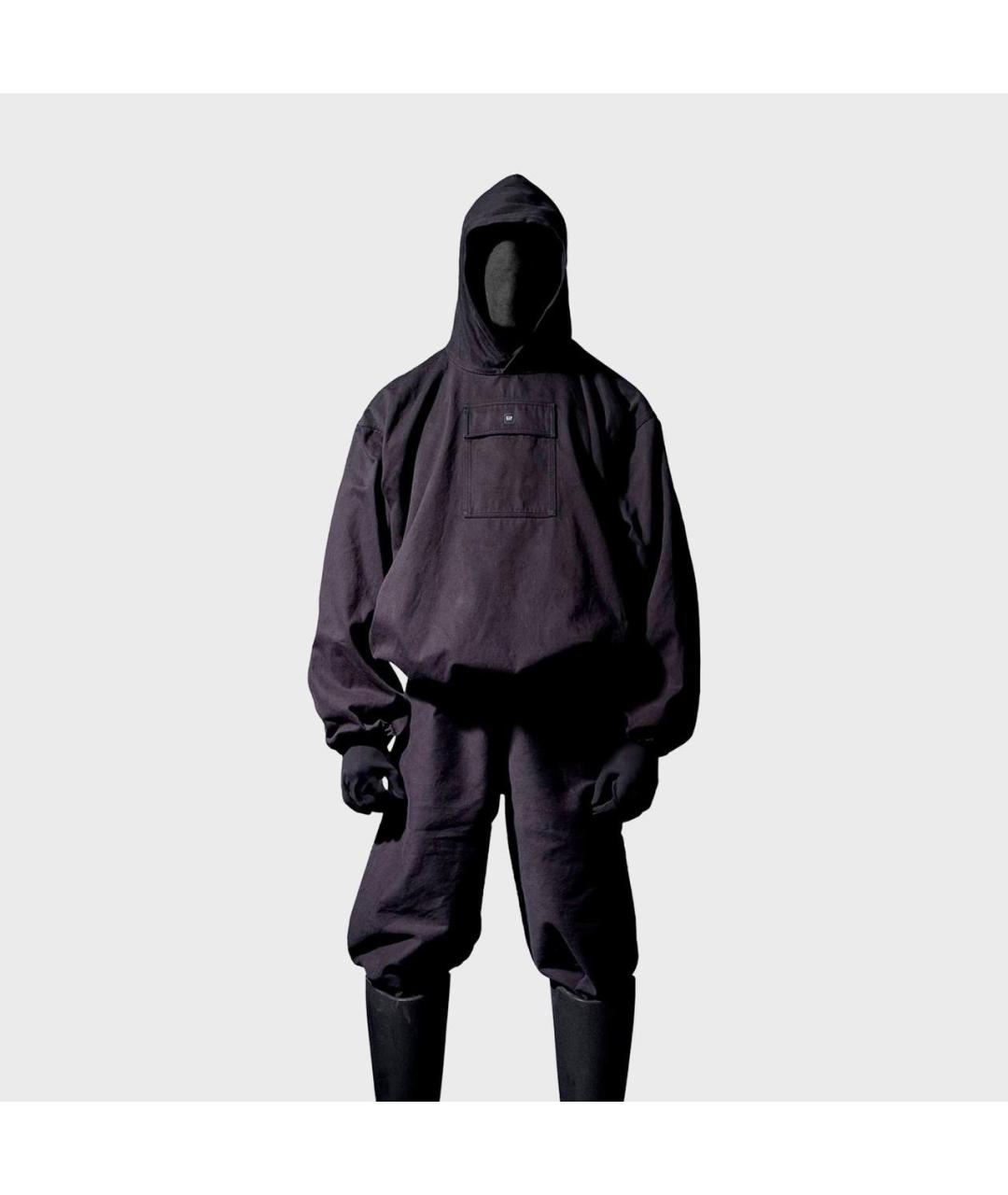 BALENCIAGA Черная хлопковая куртка, фото 7