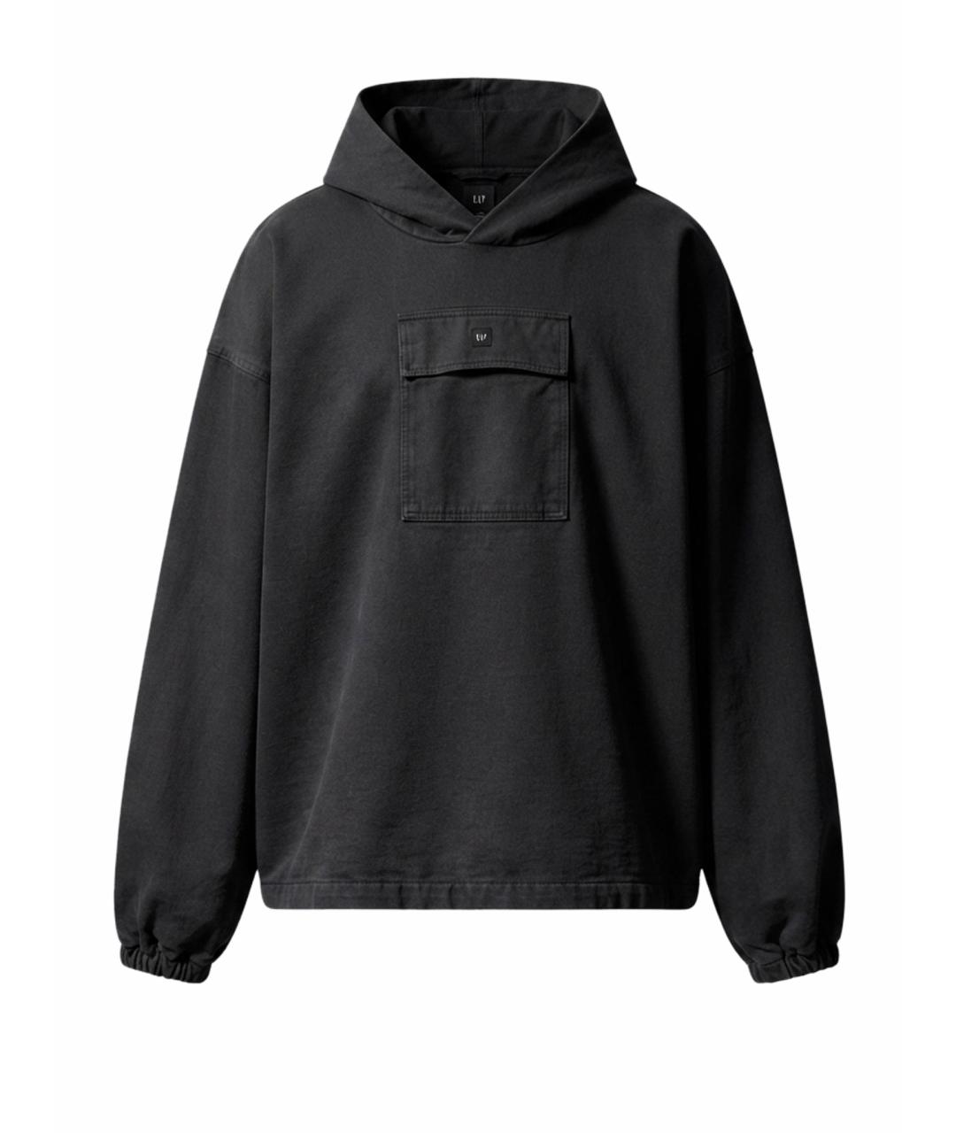 BALENCIAGA Черная хлопковая куртка, фото 1